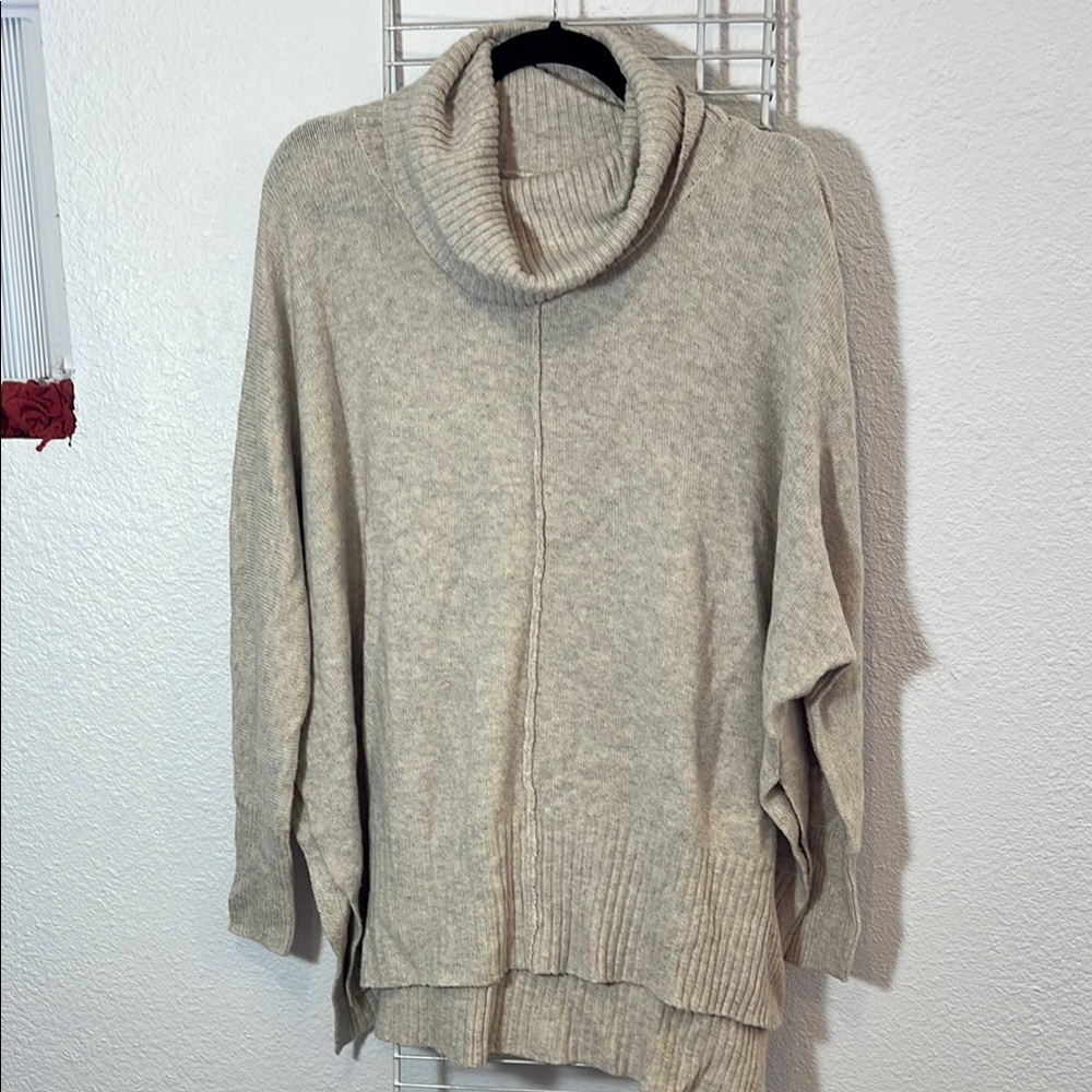 Jessica Simpson Cream Cowl Neck Sweater